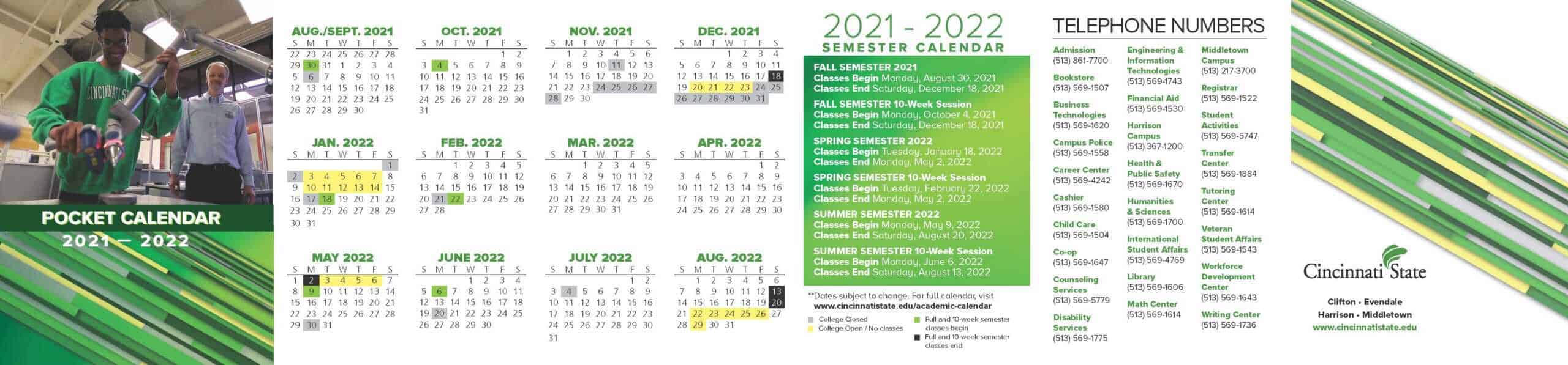 Important Dates Cincinnati State