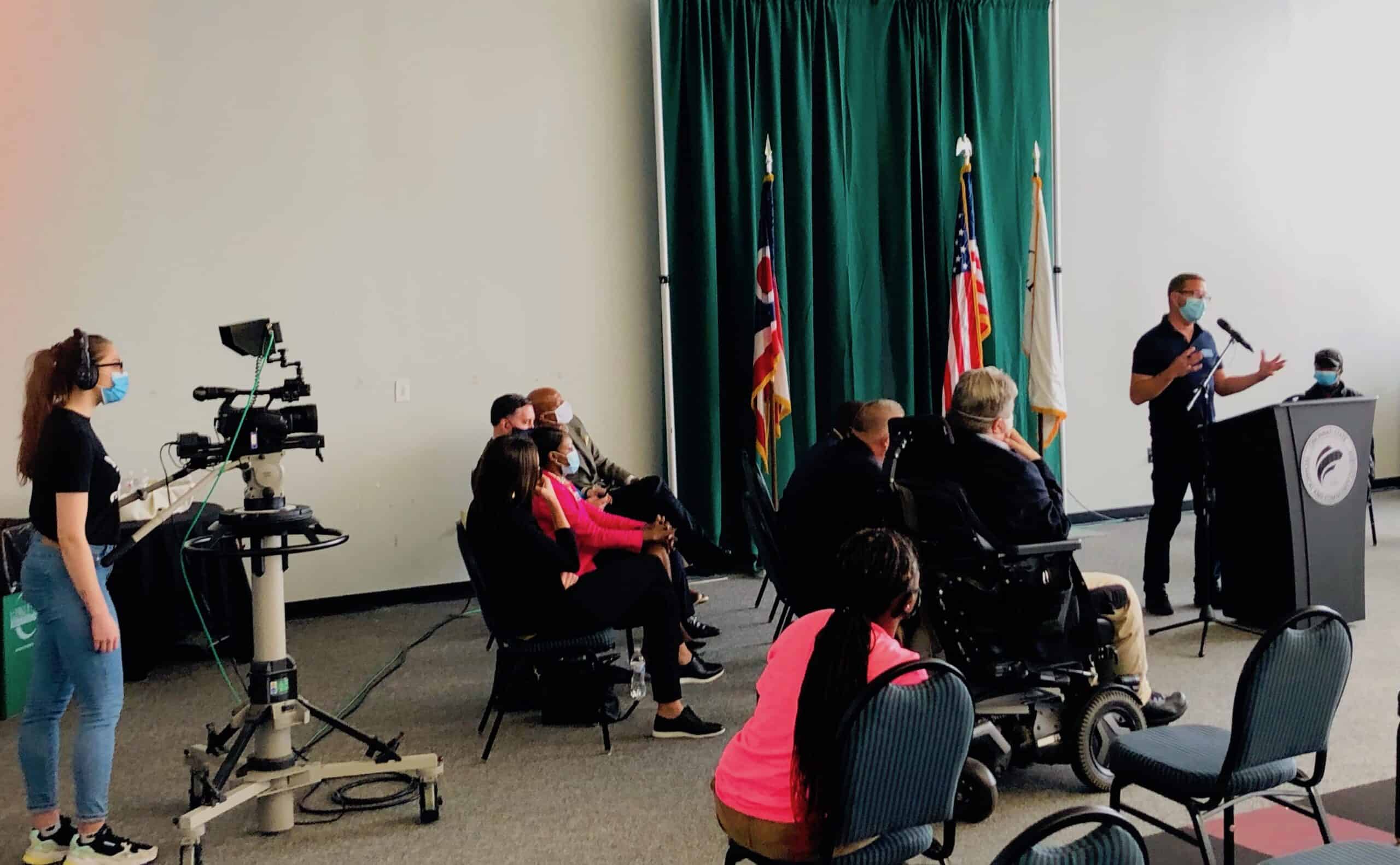 Students produced a livestreamed Election Forum for City Council