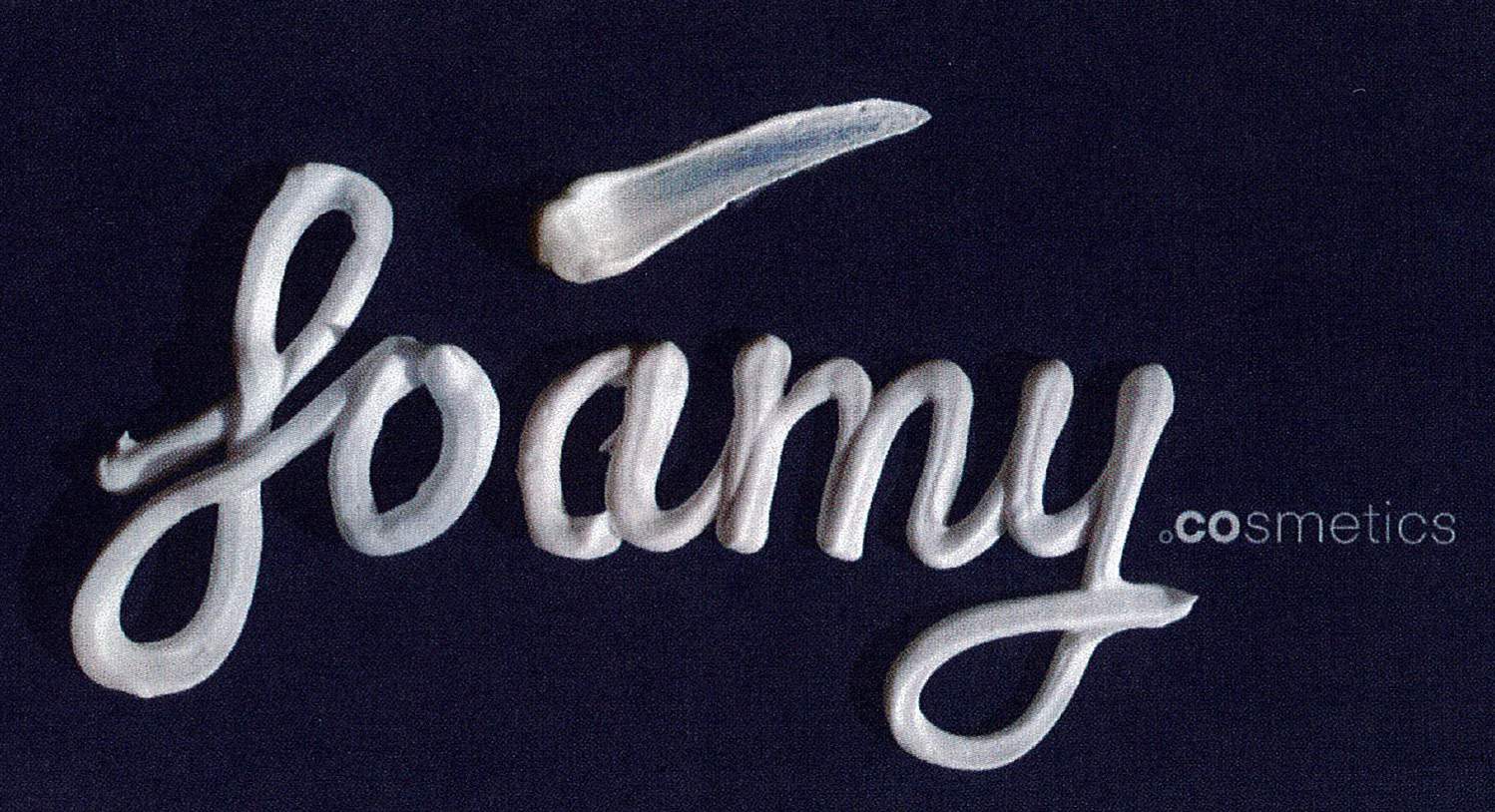 Foamy cosmetic logo by Varvara Alexseeva