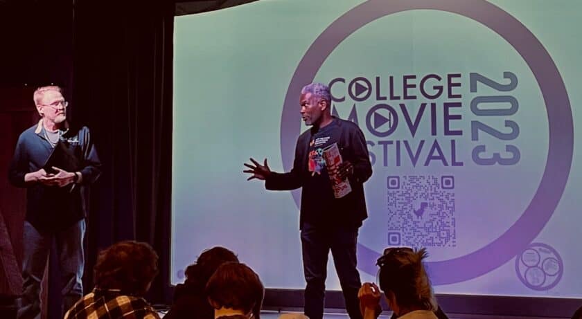 tt stern-enzi, Artistic Director of the OTR Film Festival, described the new partnership with the College Movie Festival