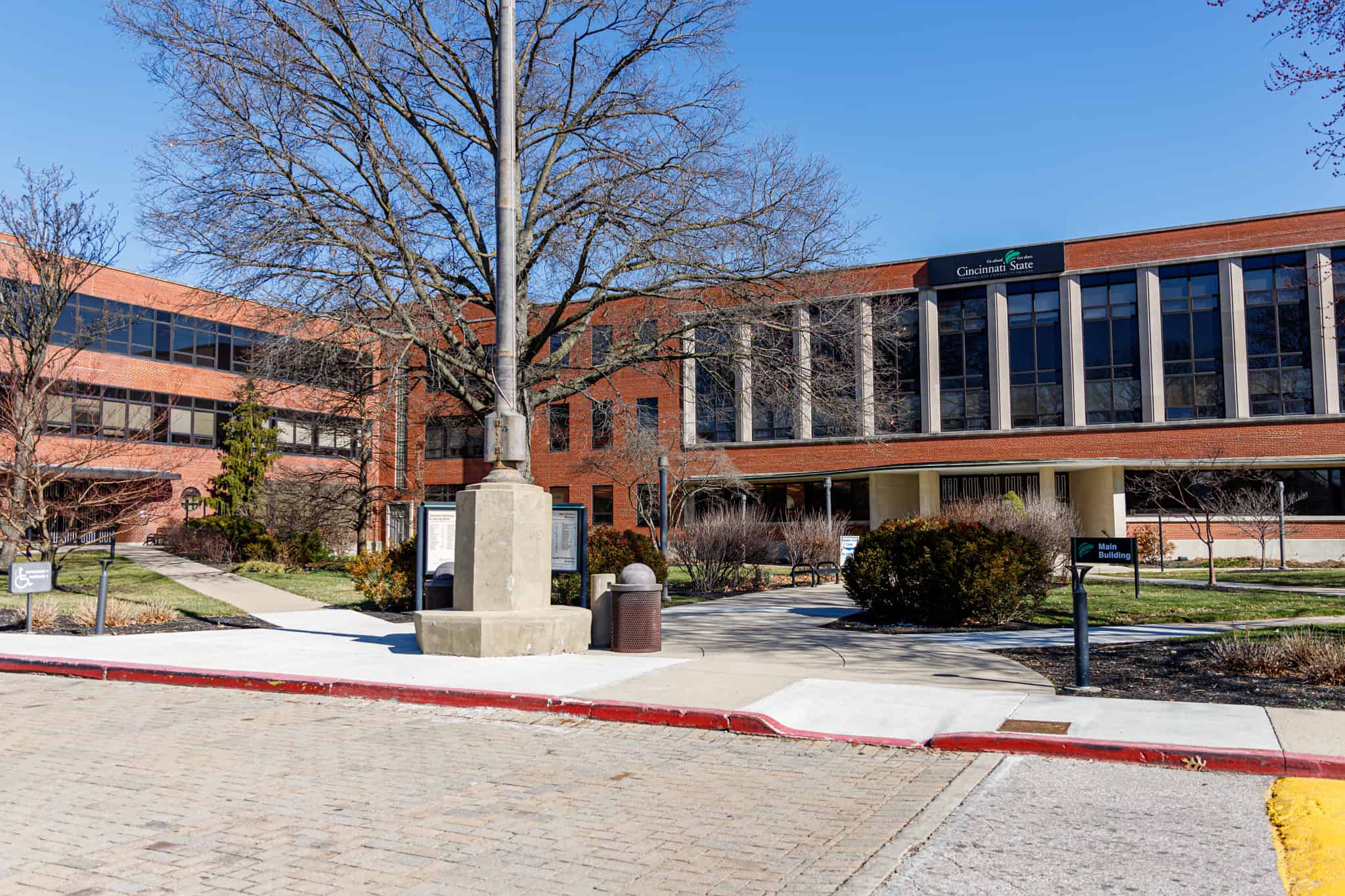 Main Building Flagpole