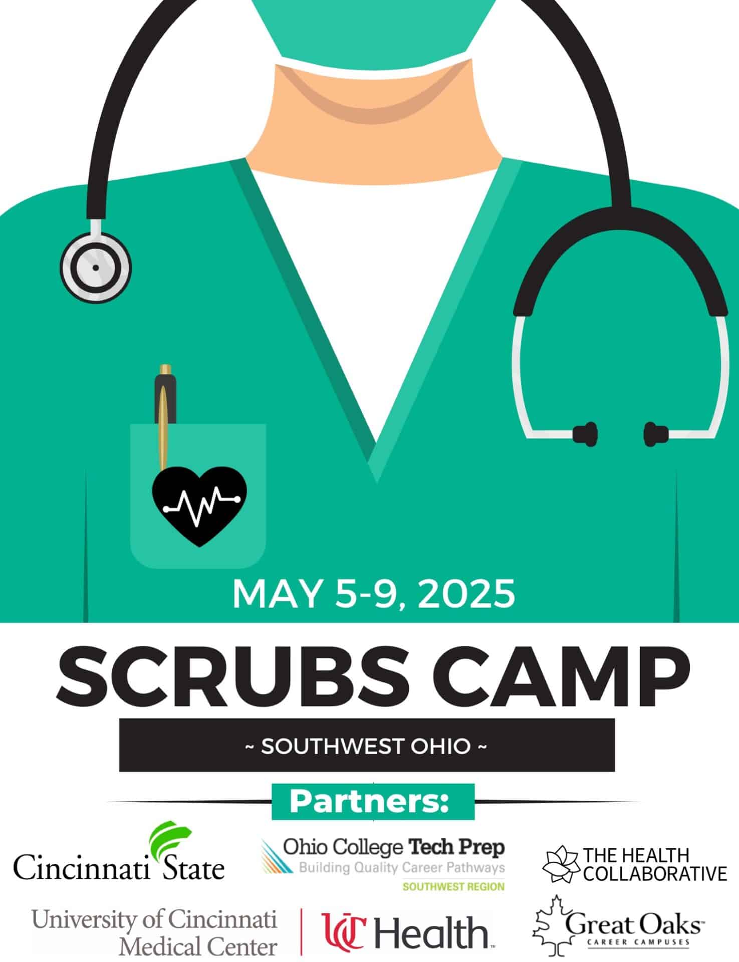 Scrubs Camp 2025 poster